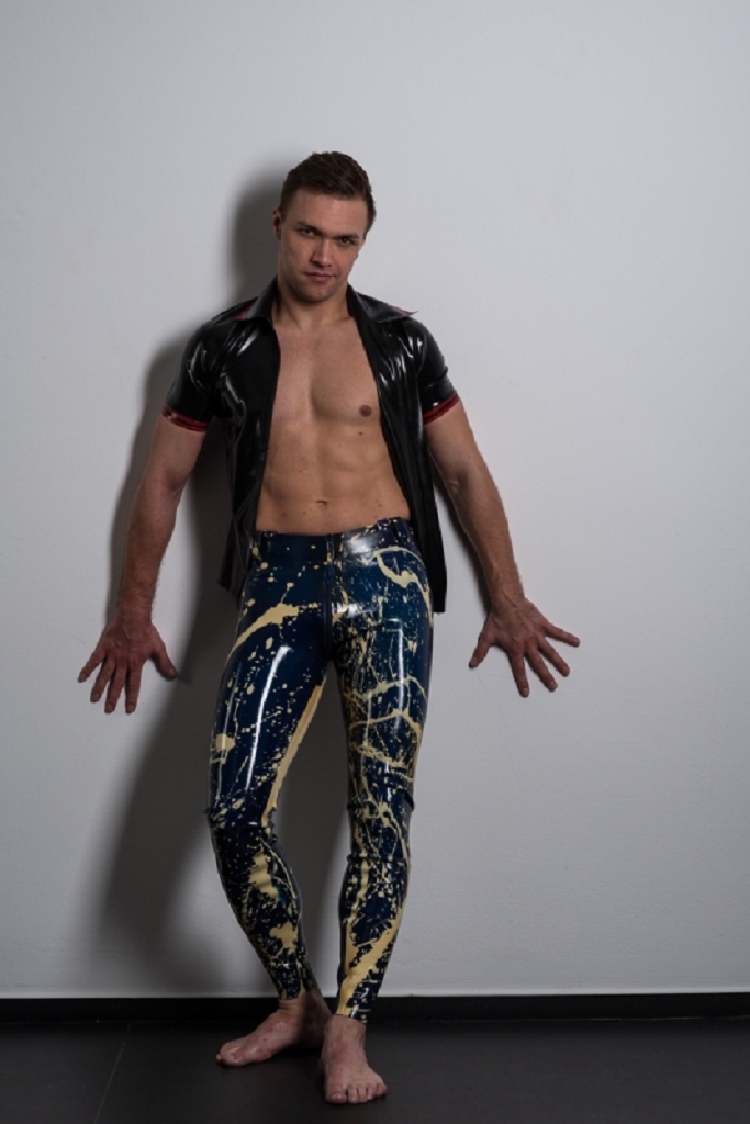 Bleachers Jeans, Blau/Cremeweiß kaufen und vergleichen boundstyle.de BOUNDSTYLE Latex & Rubber