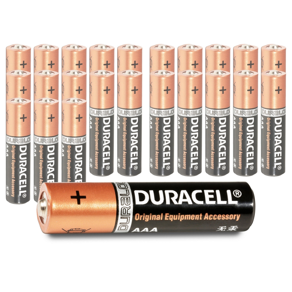 24x DURACELL AAA Micro Alkaline LR3 MN2400 LR03 Batterie 1 5V OEM