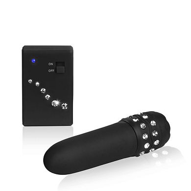 Crystal Black Mini Vibe, 11 cm
