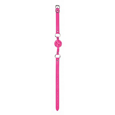 mundknebelball-leder-pink