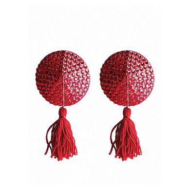 Ouch Nipple Tassels Round Red