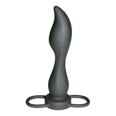 Extra Treasure Black Cockring mit Dildo