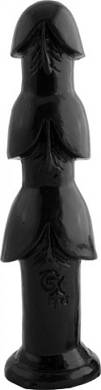 TSX Three Bangs Analplug schwarz 27x7,5cm