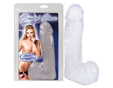 crystal-clear-dildo-8-inch