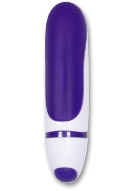 9 x 2,2 cm Vibrator Vibe Therapy Petite purple-white
