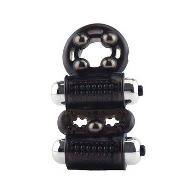 Screaming O O Man Crazy Dobbelter Vibrator Ring