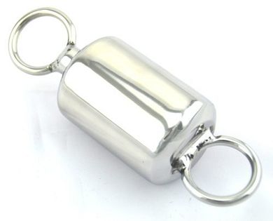 BDSM Erotik Bondage Edelstahl Ice Look Schliesszeit 3.5 h Zeitschloss Eisschloss kurz