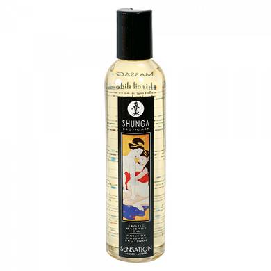 Shunga - Massagel "Sensation" - in Transparent