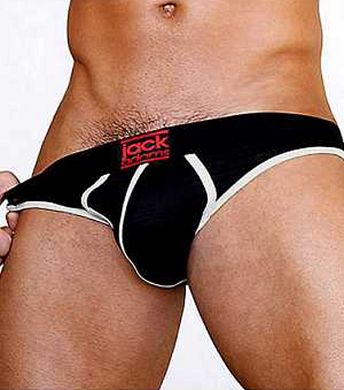 Jack Adams Bodyflex Mesh Jockstrap black/white