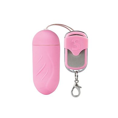 Shots Toys - Ribbed Egg - Pink - Schnurlos-Vibroei