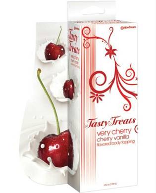 Pipedream - Creams & Sprays - Tasty Treats Very Cherry Cherry Vanilla Cremé. 1e