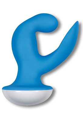 15 x 3,5 cm G-Punkt-Vibrator Magic-Finger blue