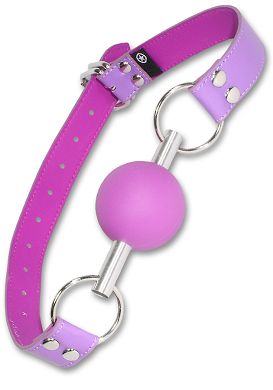 Mundknebel - Solid Ball Gag - purple