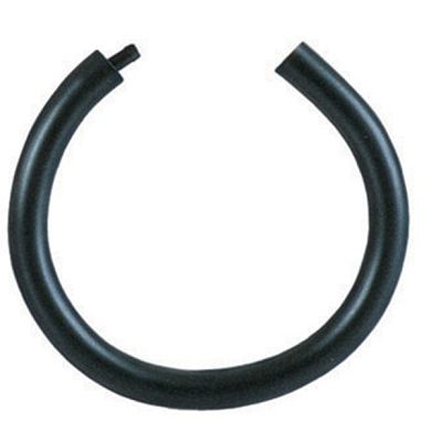 Quickrelease Penisring, 23 x 1cm, Schwarz