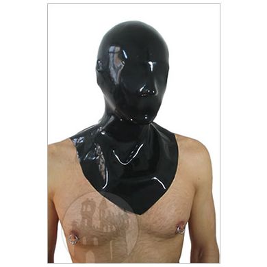 Latexmaske geschlossen