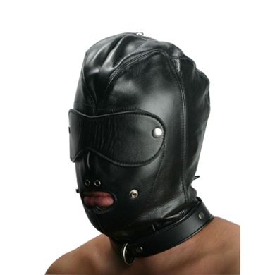 Hochwertige verschlie?bare Ledermaske