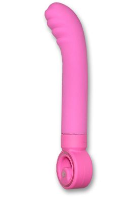 24 x 3,8 cm Rolla Vibrating Ripple G Vibrator pink