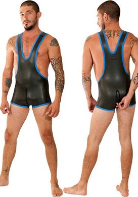 Neoprene Body Full Zip black/blue