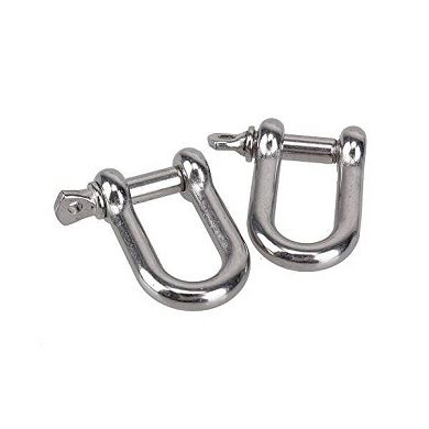 DN Edelstahl 5mm Screw Pin Kette D Dee Schäkel Rigging Hardware (Packung mit 2)