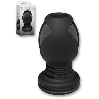 10,5 x 6,6 cm Plug Doc Johnson Platinum Silicone The Stretch large black
