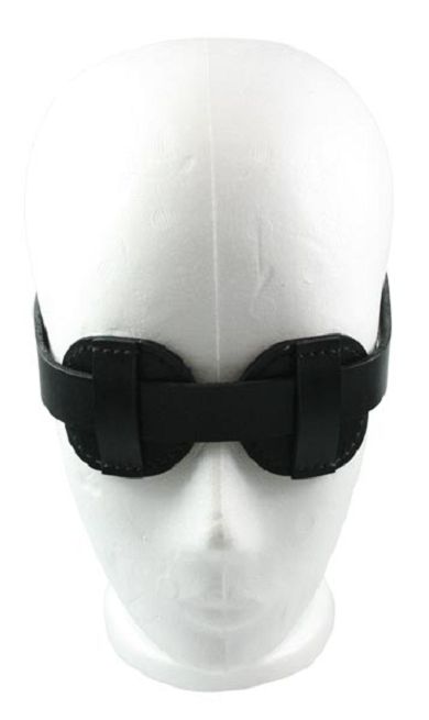 Leder Augenmaske