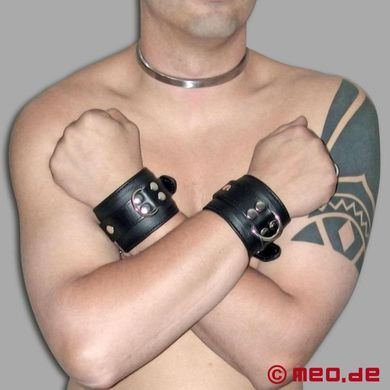 Handfesseln aus Leder - MEO ® Vintage-Edition