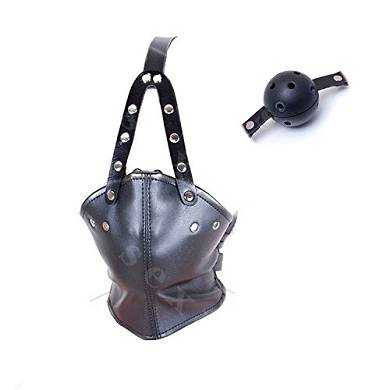 44mm Ballknebel Kopfgeschirr Silikon MundKnebel Ball gag BDSM Fetish Fantasy Bondage Sm Se