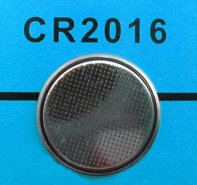 Knopfzelle Batterien Knopfzellen CR2016 - 2 Stück
