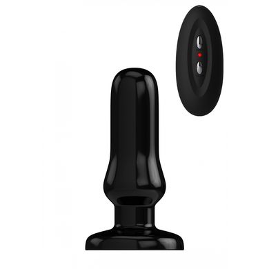13 x 4,3 cm Buttplug Bottomline black vibrating