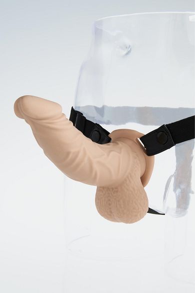 Seven Creations Strap-on-Dildo, Silikon