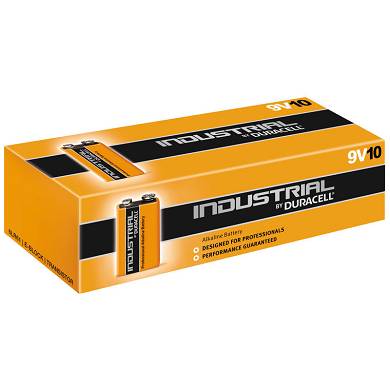 10x MN1604 IN1604 9V E-Block Alkaline-Batterie Duracell industrial 10er-Karton