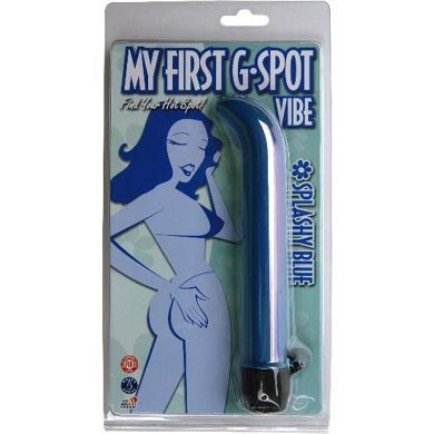 My First(tm) G-Spot 6 Zoll (15 cm) Vibe. Splashy Blue