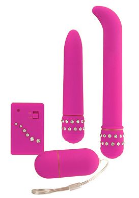 Vibrator-Set ToyJoy Diamond Giftset pink