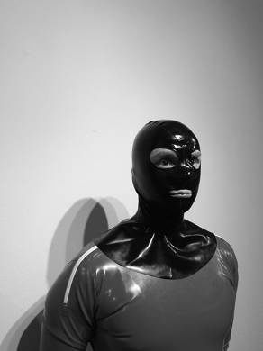 Henkersmaske aus Latex