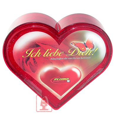 Ich Liebe Dich - 44 Liebesbriefe in Herzdose