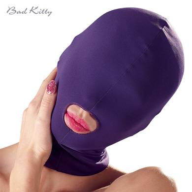 Bedeckende Kopfmaske in Violett