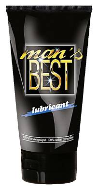 mans BEST Gleitmittel. Kondomfreundlich