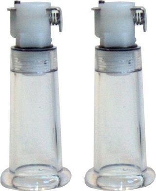 Nippel Intim Clit Sauger Vakuum Zylinder mit CDC Kuplung Ø :15mm /2st.