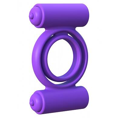 Penisring "Double Delight" - in Violett