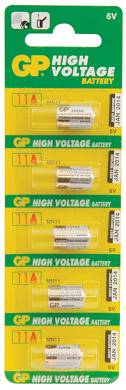 GP High Voltage Batterie 11A PK5 6V 5er Packung [005627]