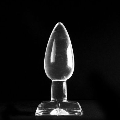Analplug Speerspitze transparent 11 x 5 cm