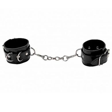 Handfesseln - OUCH Leather black