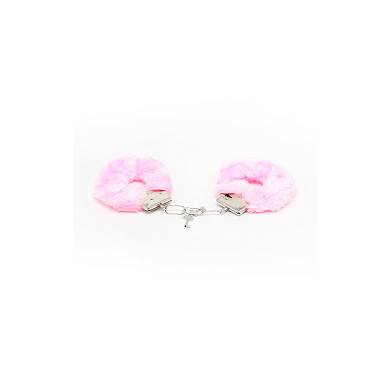 Deluxe Handschellen Metall Rose
