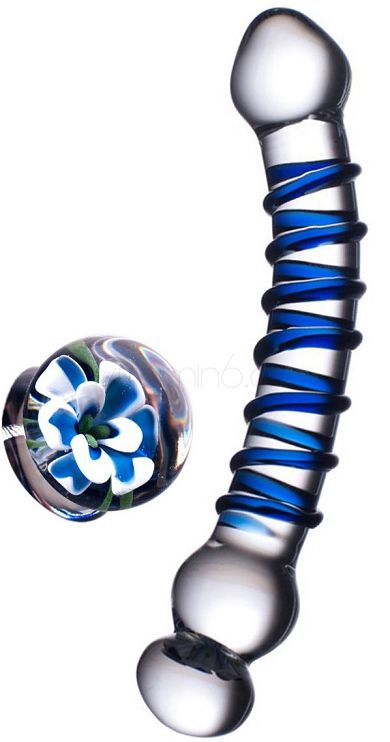 Glassvibrations Blue Flower