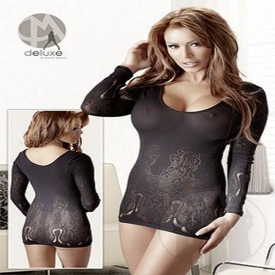 Langarm-Minikleid