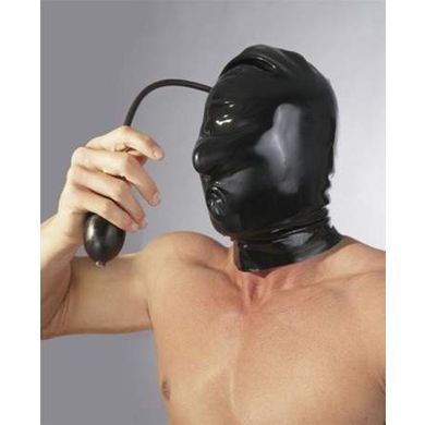 Latex Maske - aufpumpbar