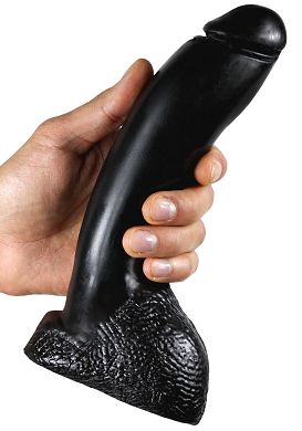 22 x 4 cm ASS ANGELES Dildo Brentwood black
