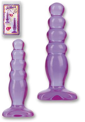 Doc Johnson Crystal Jellies Anal Kit purple
