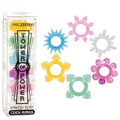 Tower of Power 6er Pack Penisring