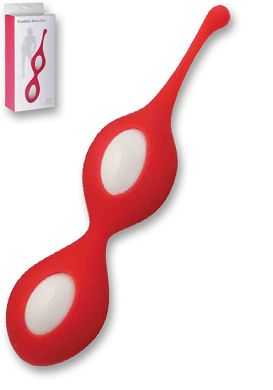 MINDS OF LOVE TrainBalls Beeze Duo Liebeskugeln red
